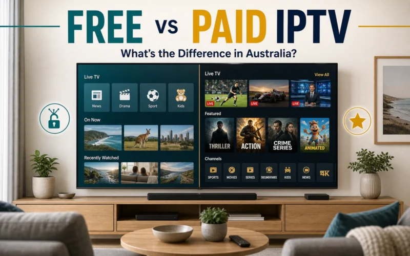 Free vs Paid IPTV in Australia: What’s the Difference?